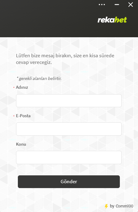 rekabet destek hattı